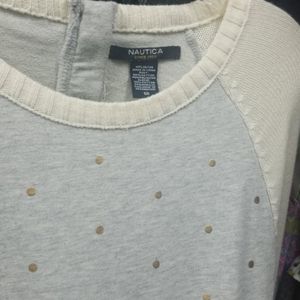 Girls size 12 Nautica sweater